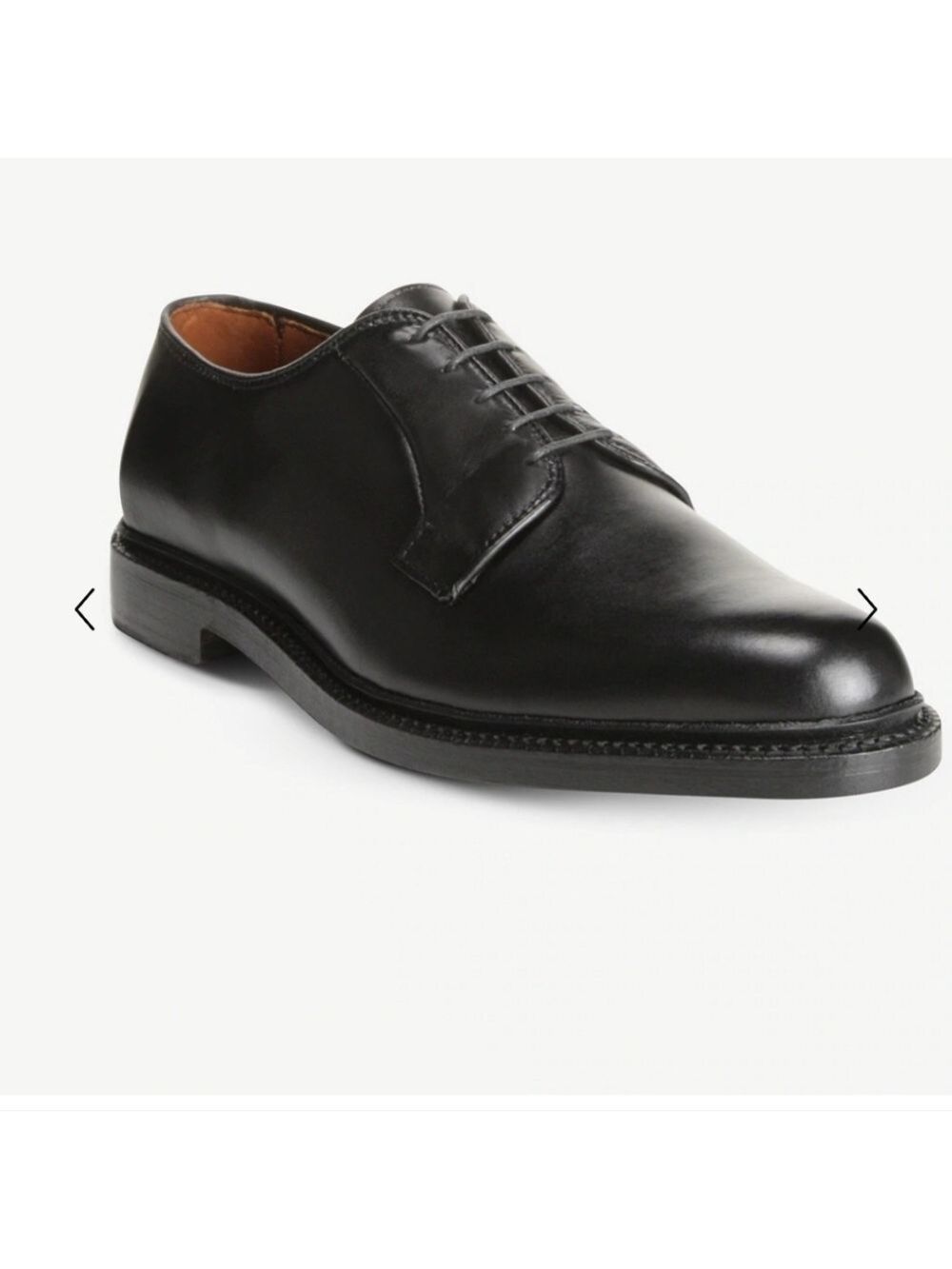 Allen EDMONDS Leeds Plain toe ALL LEATHER DRESS SHOES 14 D